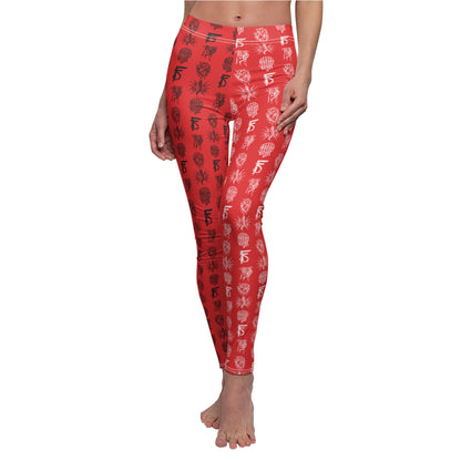 Women's Cut & Sew Casual Leggings (AOP)